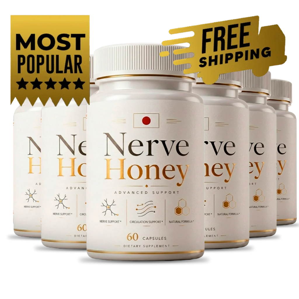 Nerve Honey 6-bottle Full Course pack